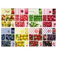 Maxiquaderno A4 80gr 40+2fg 1rigo c/margine Fruit Pigna (Conf.10)