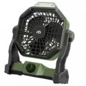 Ventilatore portatile con luce LED da campeggio Ø12 cm MF 0612VL