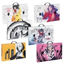 Valigetta polionda Manga 36,5x56,5cm dorso 5,5cm fantasie assortite Favorit FUORI CATALOGO