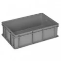 Cassa industriale Europa 60x40x17cm 32L grigio Mobil Plastic