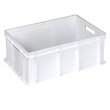 Cassa alimentare Europa 60x40x22cm 42L neutro Mobil Plastic