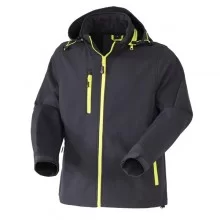 Giubbotto Softshell R Boost tg 2XL antracite/giallo fluo Rossini