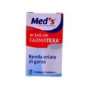 Scatola 12 bende di garza orlata 5cm x 5mt