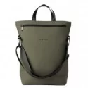 Borsa zainabile Drop gomma antipioggia dim. 30x44x14cm verde InTempo