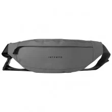 Marsupio Drop gomma antipioggia dim. 37x14x5cm grigio InTempo