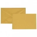 Biglietto Natale semplice neutro c/busta 9x14cm oro Sadoch (Conf.100) FUORI CATALOGO