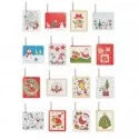 Segnapacco natale c/cordoncino fantasie assortite Sadoch (Conf.200) FUORI CATALOGO