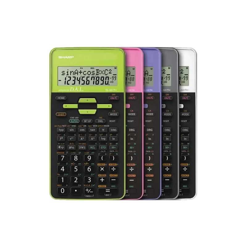 Sharp Calcolatrice scientifica Verde EL531THBGR