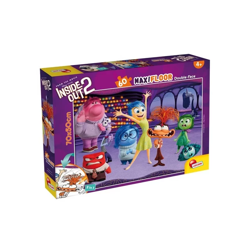 Puzzle maxi 60pz "Disney Inside Out 2" Lisciani
