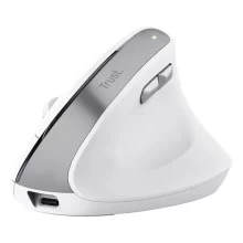 Mouse Ergonomico Bayo II wireless Bianco -Trust