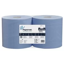 BOBINA INDUSTRIALE BLU MICROGOFFRATO 500 strappi - 150mt (Conf.2)