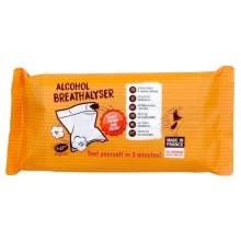 Etilometro monouso certificato per locali pubblici in busta singola PVS