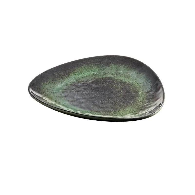 Piatto triangolare Linea Amazzonia 26,5x2,5cm melamina Leone (Conf.12)