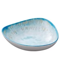 Ciotola triangolare Linea Oceano 23,5x6cm melamina Leone (Conf.12)