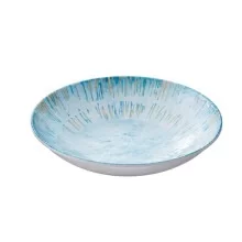 Piatto fondo Linea Oceano Ø18,5x4cm melamina Leone (Conf.12)