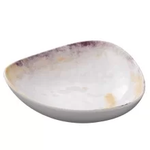 Ciotola triangolare Linea Galassia 23,5x6cm melamina Leone (Conf.12)