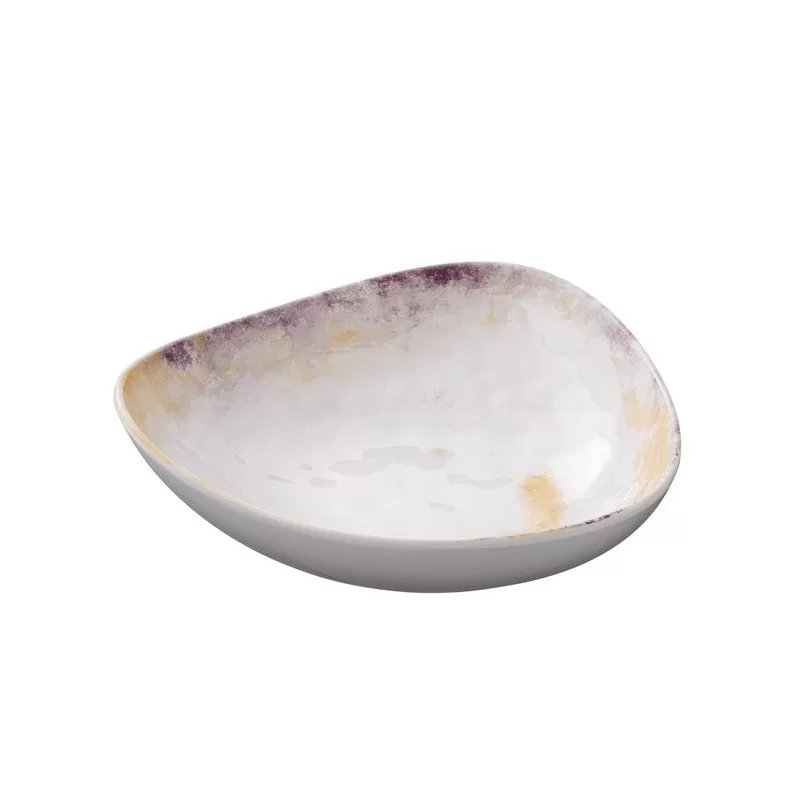 Ciotola triangolare Linea Galassia 23,5x6cm melamina Leone (Conf.12)