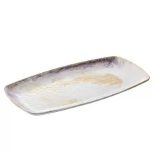 Piatto rettangolare Linea Galassia 35,5x19x2,5cm melamina Leone (Conf.8)