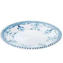 Piatto piano Linea Zante Ø35,5x3cm melamina Leone (Conf.12)