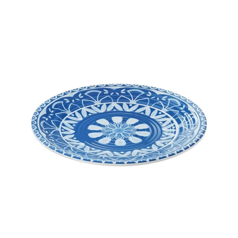 Piatto piano Linea Itaca Ø35,5x3cm melamina Leone (Conf.12)