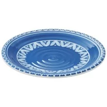 Piatto piano Linea Itaca Ø18x1,8cm melamina Leone (Conf.36)