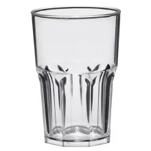 Conf. 5 Bicchieri Granity 400ml in SAN trasparente Leone