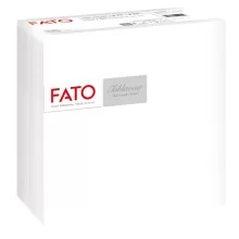 50 tovaglioli 40x40cm Airlaid bianco Fato