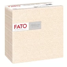 50 tovaglioli 40x40cm Linea Canvas zucca Airlaid Fato