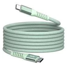 Verbatim Cavo Magnetico Sync Charge USB-C to USB-C 60W  120 cm_Verde