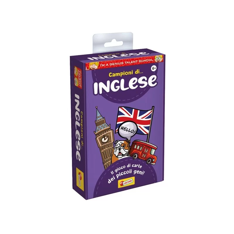 I'm a Genius Campioni di Inglese Lisciani FUORI CATALOGO