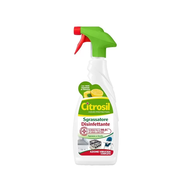 Citrosil sgrassante disinfettante virucida in trigger 650ml Limone