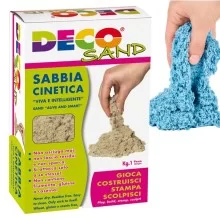Sabbia cinetica Deco Sand 1 kg azzurro  DECO