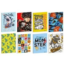 Maxiquaderno A4 20fg+1 80gr 5mm c/margine Kid Boy Blasetti (Conf.10) FUORI CATALOGO