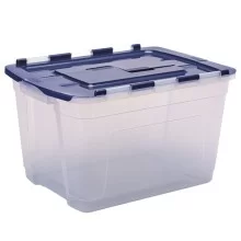 Contenitore multiuso con coperchio a cerniera 43x59xH35cm 55L Bankers Box