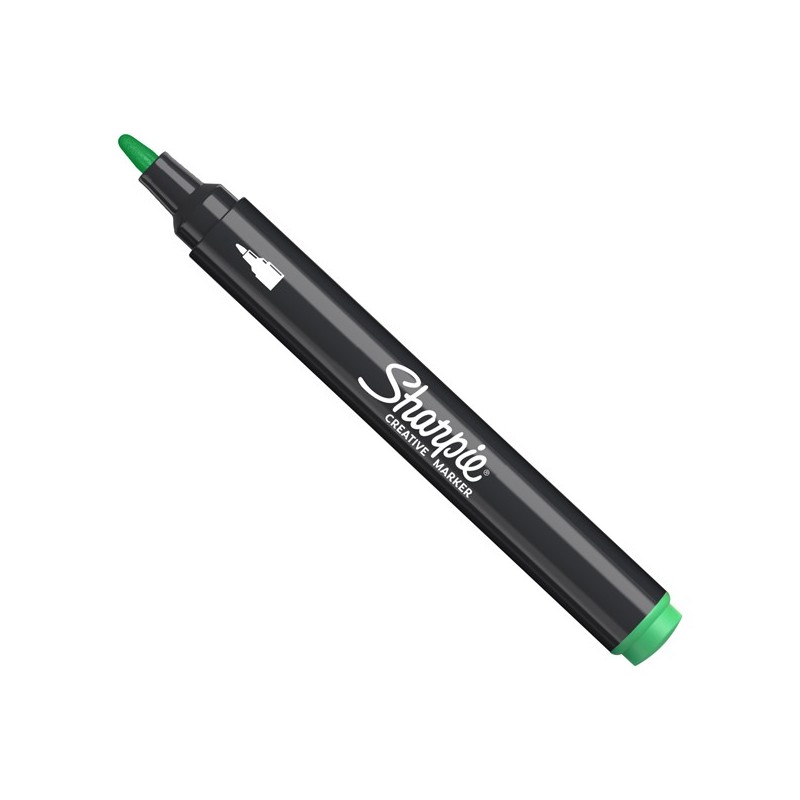 Marcatore acrilico Creative Marker punta tonda verde Sharpie (Conf.6)