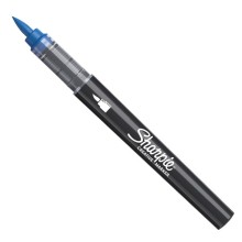 Marcatore acrilico Creative Marker punta pennello blu Sharpie (Conf.6)