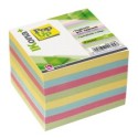 Cubo foglietti carta colori pastello 740fg 9,5x9,5cm IKONA+