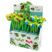 Expo 30 penne Lucky Bug flexi fantasie assortite Lebez FUORI CATALOGO