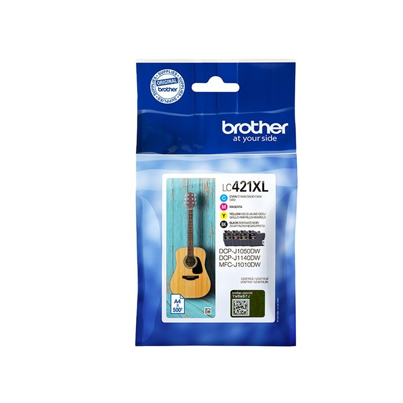 Brother Kit 4 cartucce BK/C/M/Y da 500 pag cad