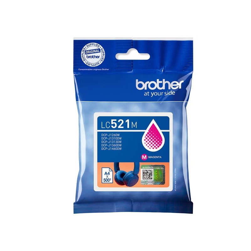 Brother Cartuccia Magenta LC521M - 500pag