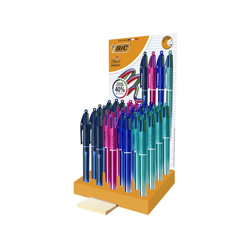 Expo 36 penne 4 Colours™ Smooth in fantasie assortite Bic