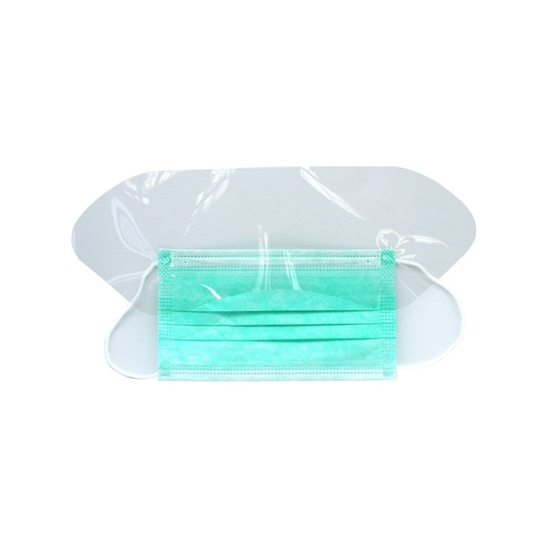 Mascherina chirurgica con visiera paraschizzi MAS205 PVS