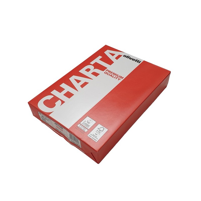 Carta Premium Quality A4 80gr 500fg Olivetti Red (drop max 25 risme) (Conf.5)