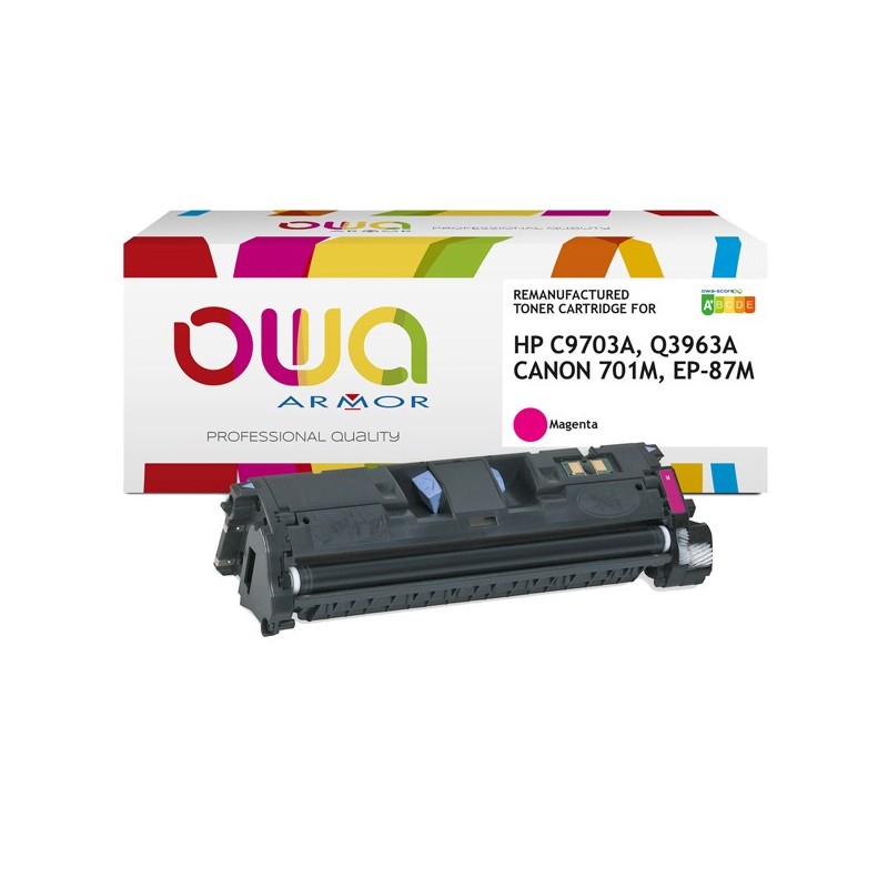 Armor Toner Compatibile per HP Q3963A Magenta_4.000 pag
