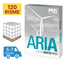 Mezzo Bancale Carta per fotocopie A4 Aria (Mondi) 75 gr  Risma da 500 fogli (Quarter Pallet 120 risme)
