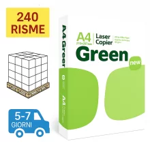 Bancale Carta per fotocopie A4 Green (Navigator) 75 gr  Risma da 500 fogli (Pallet 240 risme)