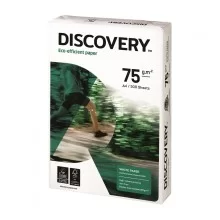 Mezzo Bancale Carta per fotocopie A4 Discovery 75 gr  Risma da 500 fogli (Quarter Pallet 120 risme)
