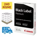 Bancale Carta per fotocopie A4 Black Label Office Canon 75 gr bianco risma da 500 fogli (Pallet 240 risme)