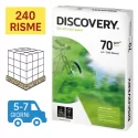 Bancale Carta per fotocopie A4 Discovery 70 gr  Risma da 500 fogli (Pallet da 240 risme)