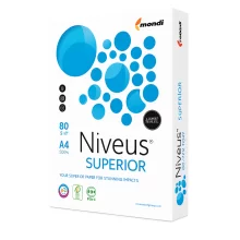 Bancale Carta per fotocopie A4 Niveus Superior Mondi 80 gr bianco risma da 500 fogli (Pallet 240 risme)